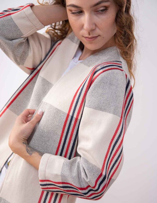 Chaquetón lona guarnicionero