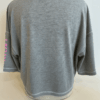 Camiseta gris con hilo lurex