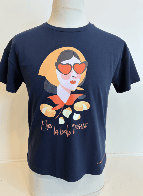 Camiseta azul marino