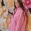 Sobrecamisa rosa pastel