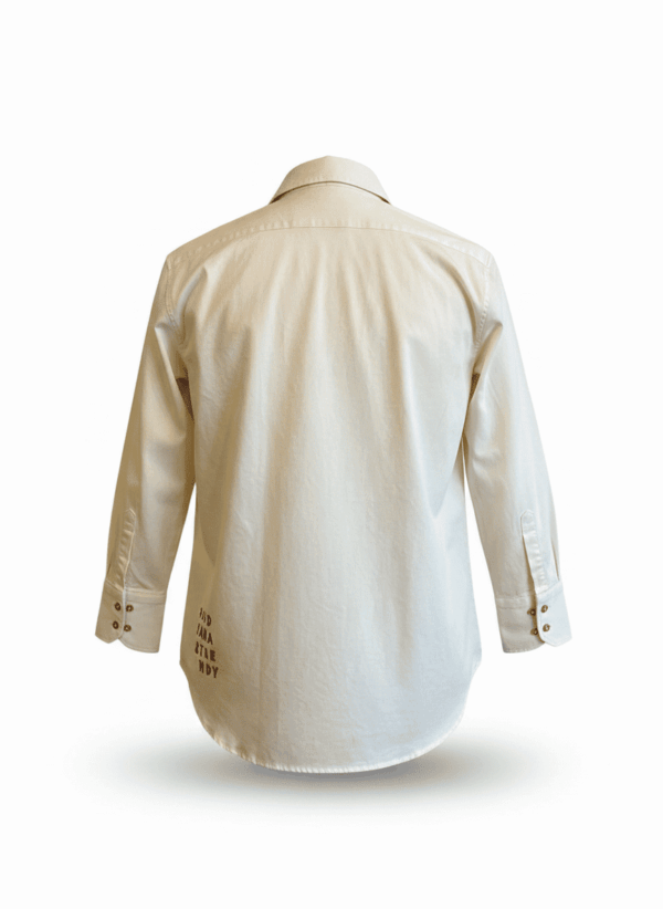 Sobrecamisa003.T Sobrecamisa crema claro