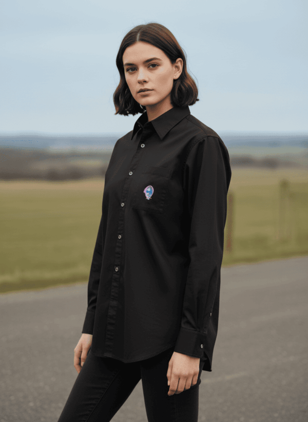 Sobrecamisa negro Josefa