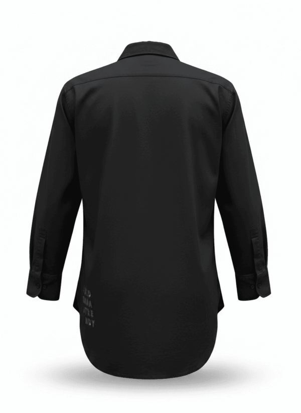 Sobrecamisa negro Josefa