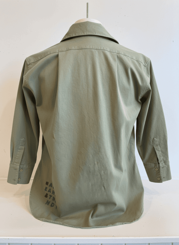 Sobrecamisa verde kaki claro