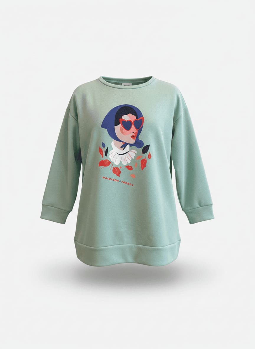 Sudadera Sudadera color coral