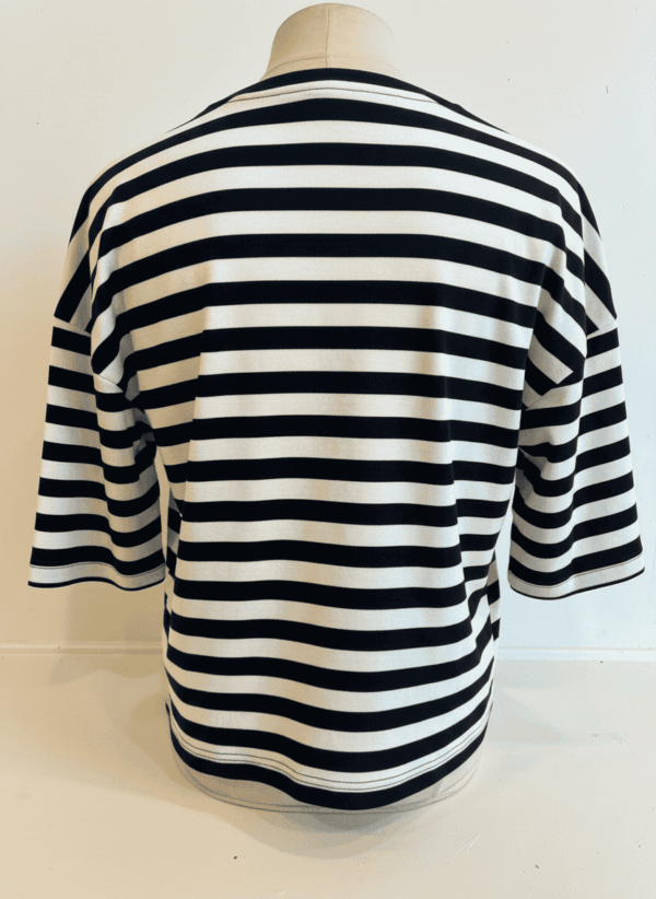 Sudadera navy azul y blanco